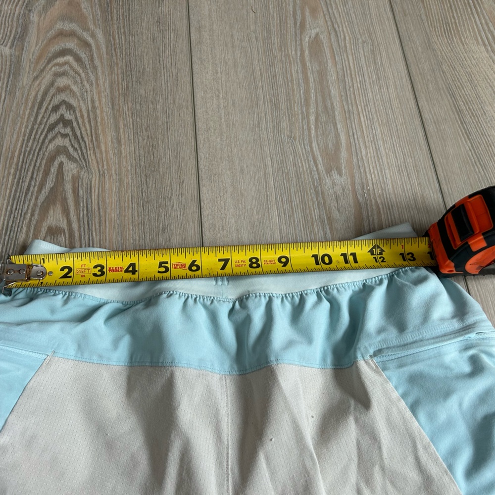 lululemon athletica Light Blue and Gray Swim Trunks - Picture 6 of 7